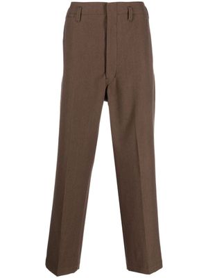 LEMAIRE pantalon à coupe droite - Marron