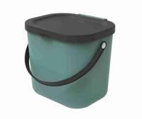 ROTHO Albula Dark green - afvalscheidingscontainer - 6l