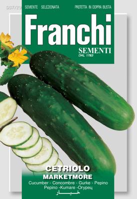 Komkommer, Cetriolo Marketmore 37/29 - Franchi