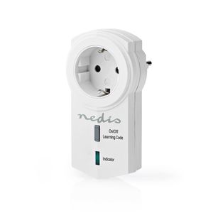 Nedis RFPM120FWT smart plug 3680 W Wit