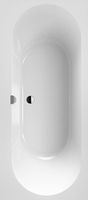 Villeroy & Boch Oberon 2.0 inbouwbad 2-persoons 180x80cm wit alpin quaryl - thumbnail