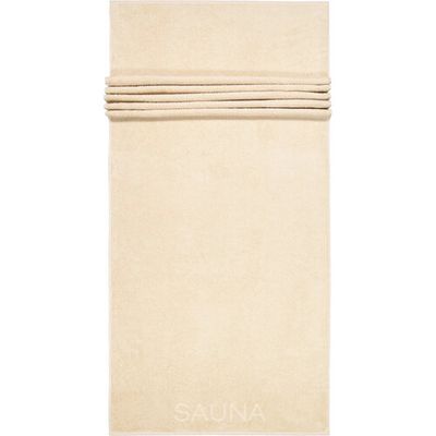 Cawö Cawö Pure Uni Saunalaken beige 80/200