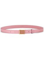 ETRO ceinture en cuir à boucle logo - Rose