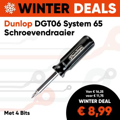Dunlop DGT06 System 65 Schroevendraaier met 4 Bits - No Blister