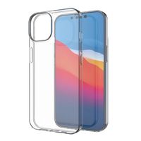 Casecentive Silicone case iPhone 14 transparant - 8720153795128