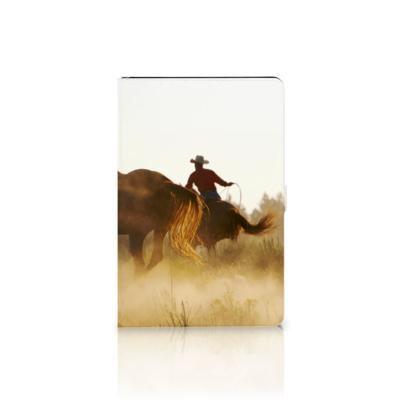 Samsung Galaxy Tab S7 FE | S7+ | S8+ Flip Case Design Cowboy