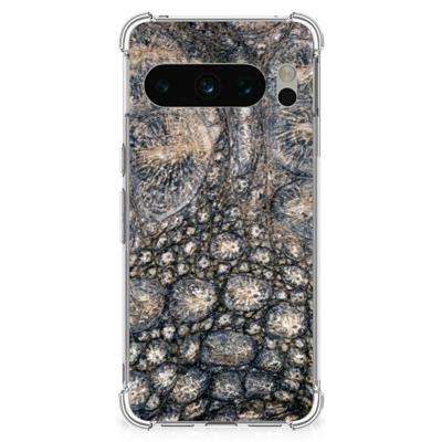 Google Pixel 8 Pro Case Anti-shock Krokodillenprint Google Pixel 8 Pro Case Anti-shock Krokodillenprint