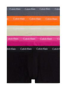 Calvin Klein - 5p Low R. Trunk - Cotton Stretch -