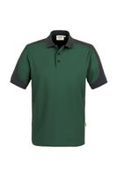 Hakro 839 Polo shirt Contrast MIKRALINAR® - Fir Green/Anthracite - XS