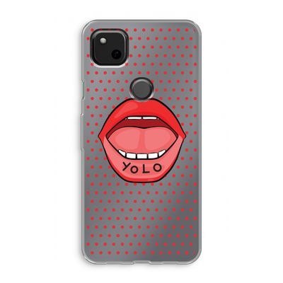Yolo Denise: Google Pixel 4a Transparant Hoesje