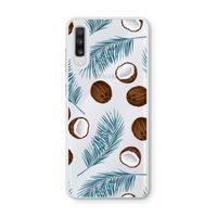 Kokosnoot roze: Samsung Galaxy A70 Transparant Hoesje