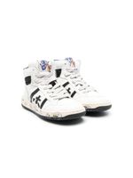 Premiata Kids baskets montantes Wall - Blanc