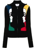 Rossignol x JCC Galina zip-up cardigan - Noir - thumbnail