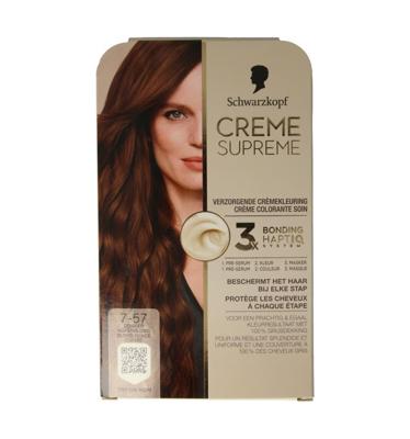 Creme supreme 7-57 donker blond