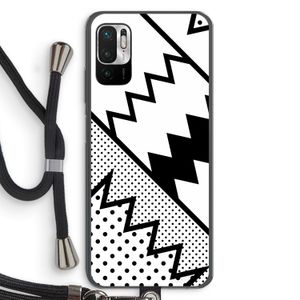 Pop Art #5: Xiaomi Redmi Note 10 5G Transparant Hoesje met koord