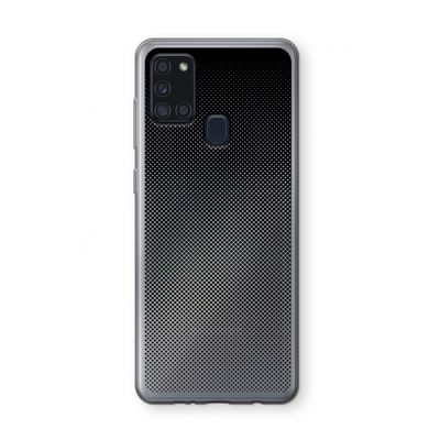 Musketon Halftone: Samsung Galaxy A21s Transparant Hoesje
