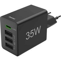 Hama USB-oplader 35.00 W Zwart