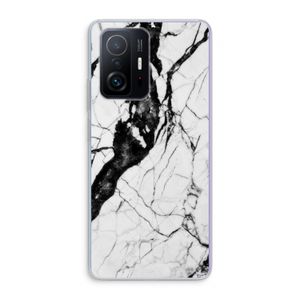 Witte marmer 2: Xiaomi 11T Pro Transparant Hoesje