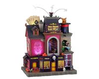 Halloweenminiatuur Smoke & Mirrors Magic Shop 26x31x35 cm - Lemax