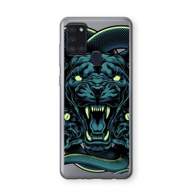 Cougar and Vipers: Samsung Galaxy A21s Transparant Hoesje