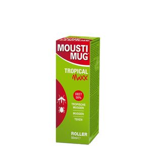 Moustimug Tropical Maxx 50% DEET Roller 50ml