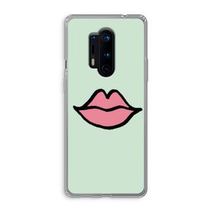 Kusje: OnePlus 8 Pro Transparant Hoesje