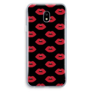 Lips: Samsung Galaxy J3 (2017) Transparant Hoesje