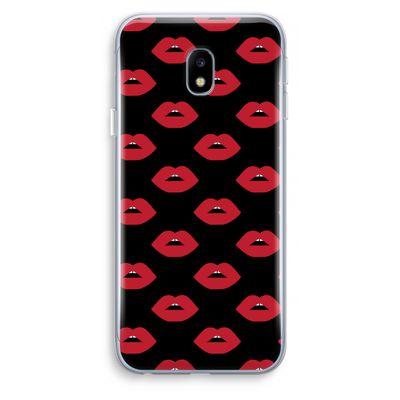 Lips: Samsung Galaxy J3 (2017) Transparant Hoesje
