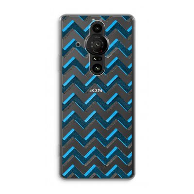 Onderbroken lijn: Sony Xperia Pro-I Transparant Hoesje