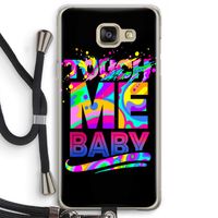 Touch Me: Samsung Galaxy A5 (2016) Transparant Hoesje met koord