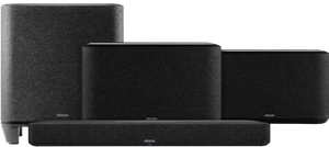 Denon Home Soundbar 550 + Denon Home 350 Duopack Zwart + Denon Home Subwoofer