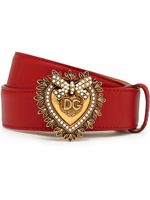 Dolce & Gabbana ceinture Devotion - Rouge Dolce & Gabbana ceinture Devotion - Rouge