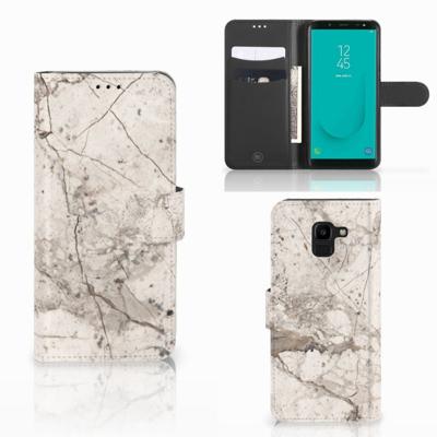 Samsung Galaxy J6 2018 | Bookcase | Marmer Beige