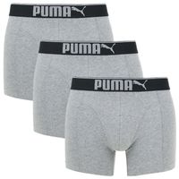 Puma Premium Sueded cotton Boxershort Grey-S - thumbnail
