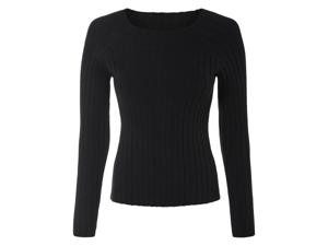 esmara Gebreide dames trui (Zwart, XL (48/50))