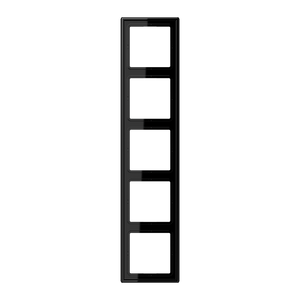 Jung afdekraam 5-voudig zwart LS 985 SW