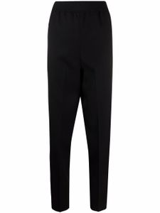 Jil Sander pantalon à taille haute - Noir