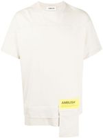 AMBUSH t-shirt à patch logo - Tons neutres