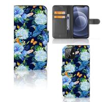 Telefoonhoesje | Met pasjeshouder | voor iPhone 12 | 12 Pro (6.1") IJsvogel