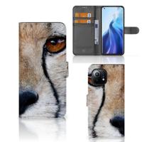 Xiaomi Mi 11 | Telefoonhoesje | Met pasjeshouder | Cheetah