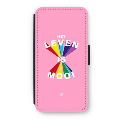 Het Leven Is Mooi: iPhone SE 2020 Flip Hoesje