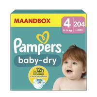 Pampers Pampers Baby Dry Gr.4 (9-14kg) Monatsbox 204 Stk.