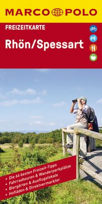 Wegenkaart - landkaart 28 Marco Polo Freizeitkarte Rhön - Spessart | MairDumont