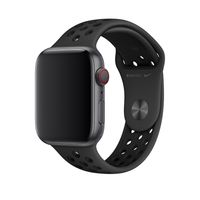 Apple origineel Nike Sport Band Apple Watch 42mm / 44mm / 45mm / 49mm Anthracite / Black - MX8E2ZM/A - thumbnail