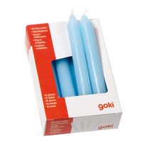 Goki 15427 kaars Cylinder Blauw 10 stuk(s) - thumbnail