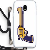 Pew Pew Pew: Samsung Galaxy J3 (2017) Transparant Hoesje met koord