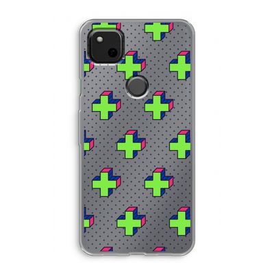 8-bit N°10: Google Pixel 4a Transparant Hoesje