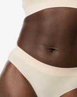 140 Dameshipster Naadloos Rib Nude (nude)