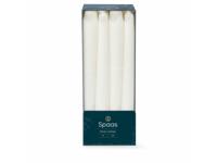 Dinerkaars d2.1h25 cm wit 8st - Spaas