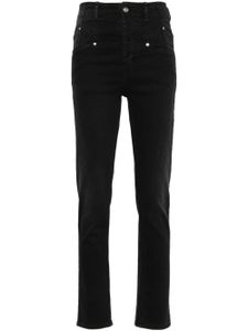 ISABEL MARANT jean skinny Niliane à taille haute - Noir